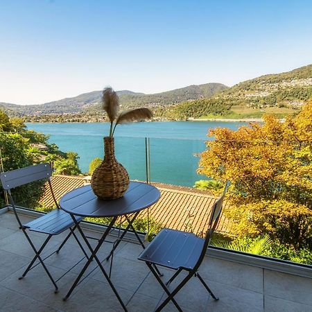 La Palma 1 By Quokka 360 - Modern Panoramic Lake View Flat Montagnola Exterior foto