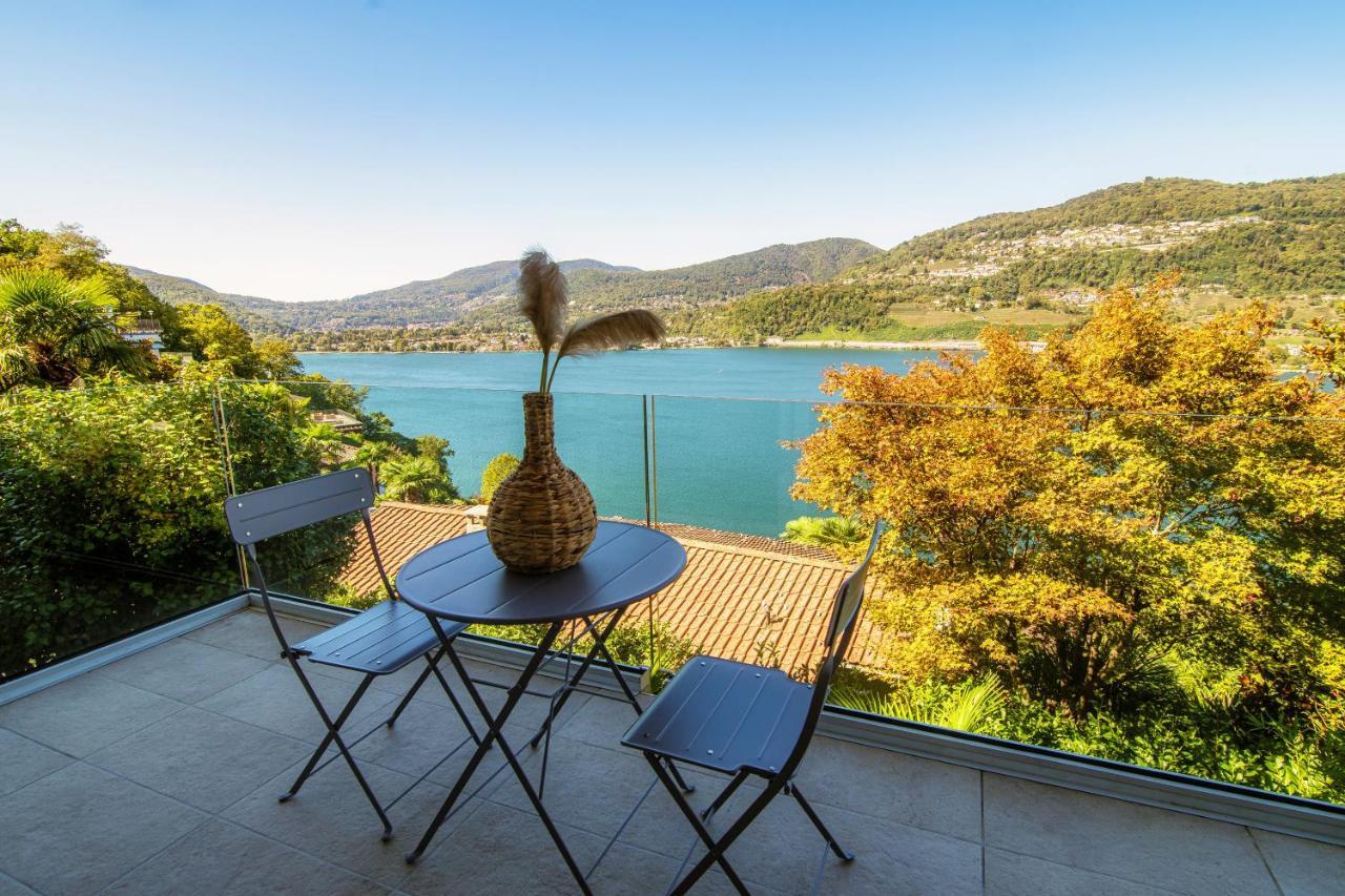 La Palma 1 By Quokka 360 - Modern Panoramic Lake View Flat Montagnola Exterior foto