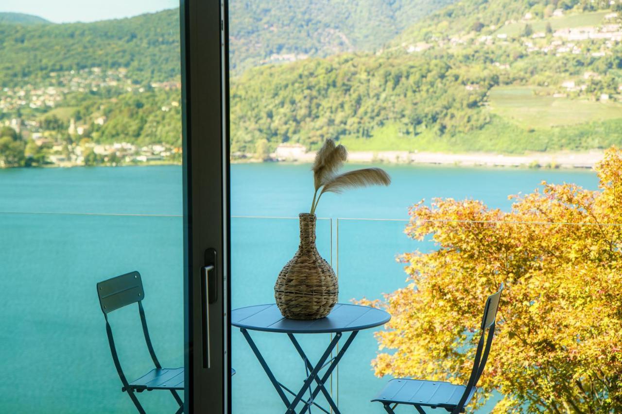La Palma 1 By Quokka 360 - Modern Panoramic Lake View Flat Montagnola Exterior foto