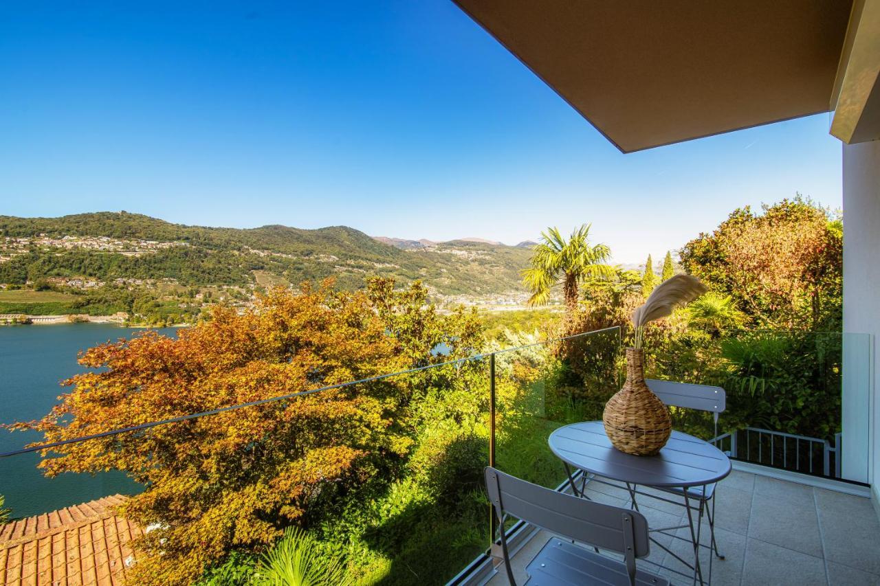 La Palma 1 By Quokka 360 - Modern Panoramic Lake View Flat Montagnola Exterior foto